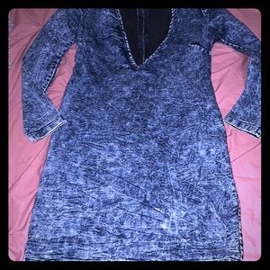 Very sexy 😍 fitted jean dress, back zipper